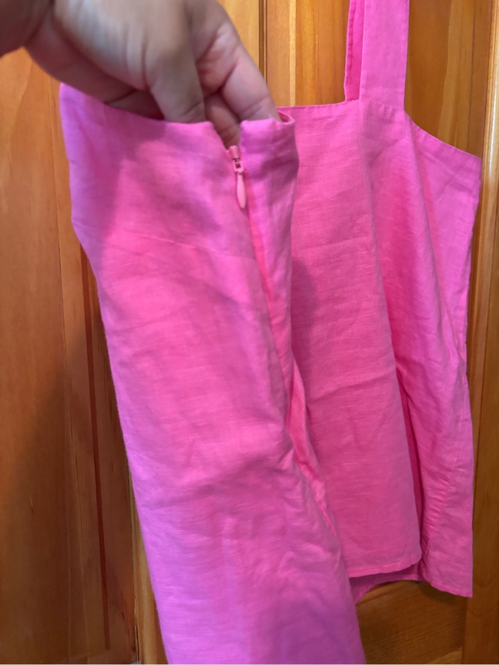 NWT J Crew Factory Linen Blend Square Neck Tank Top - Picture 7 of 7